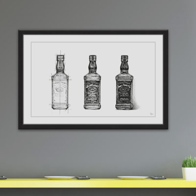 Whiskey breveté par Eyre Tarney - reproduction de cadre photo sur papier