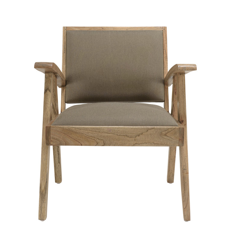 DAK Upholstered Armchair, Mottled Khaki