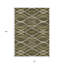 Tapis intérieur lavable abstrait 10 pi x 14 pi ivoire