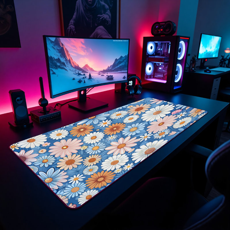 Polyester Desk Pad, 23.6x13.8