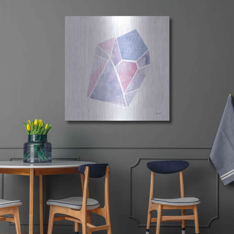 Art mural en métal Orren Ellis «Shine IV» par Courtney Prahl