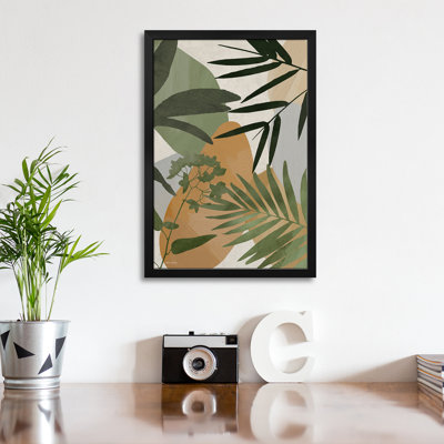 Feuilles - reproduction d'art murale - affiche de galerie