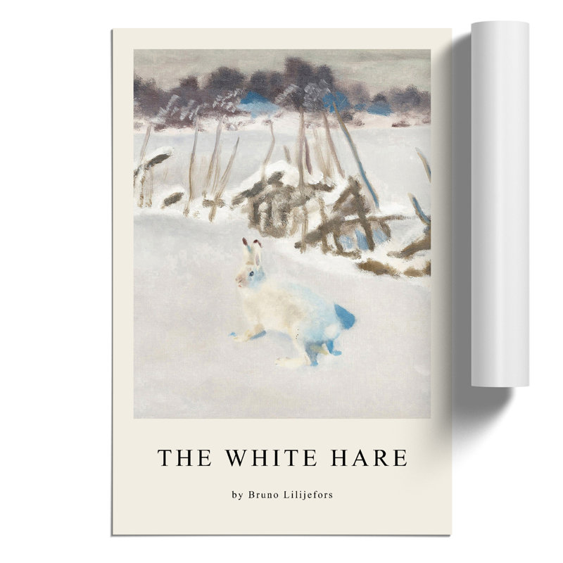 White Hare Vol.2 - No Frame Print, 30cm H x 21cm W x 0.1cm D