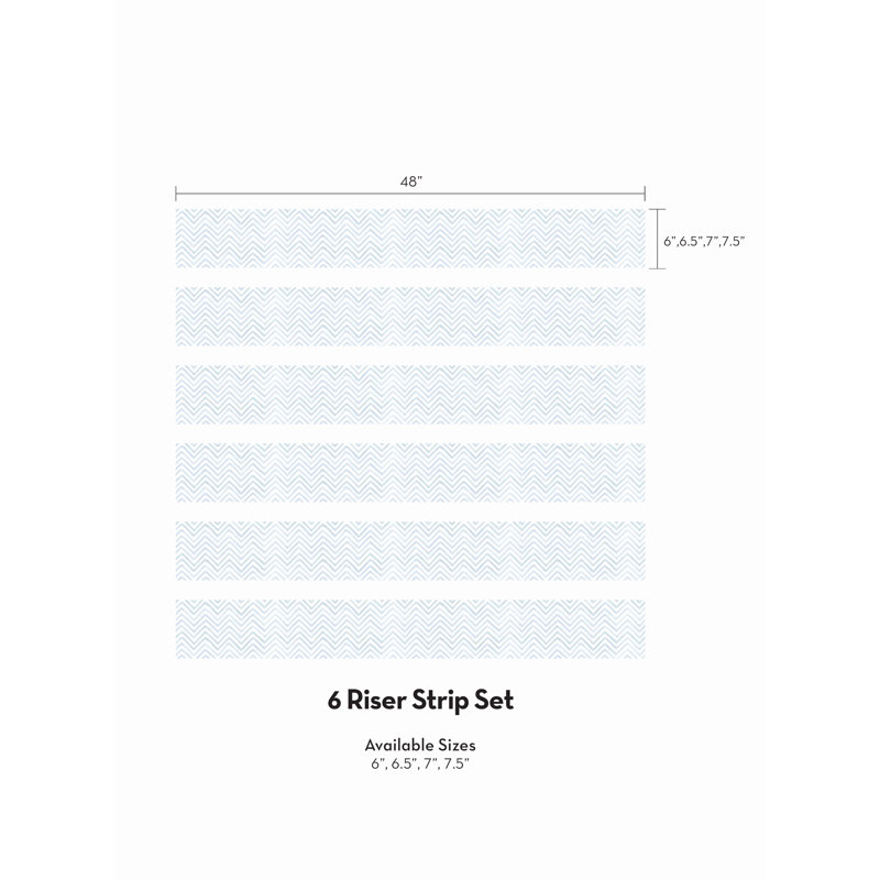 Bandes d'aquarelles à monter à l'aquarelle, H 7 po x l 48 po, Bleu