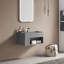 Meuble-lavabo mural 32 po avec espace de rangement-67800570