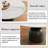 Modern Round Coffee Table with Faux Marble Tabletop and Pedestal Solid Wood, Cocktail Table for Living room & Home Decor-1724320351-1724320340-1724320341
