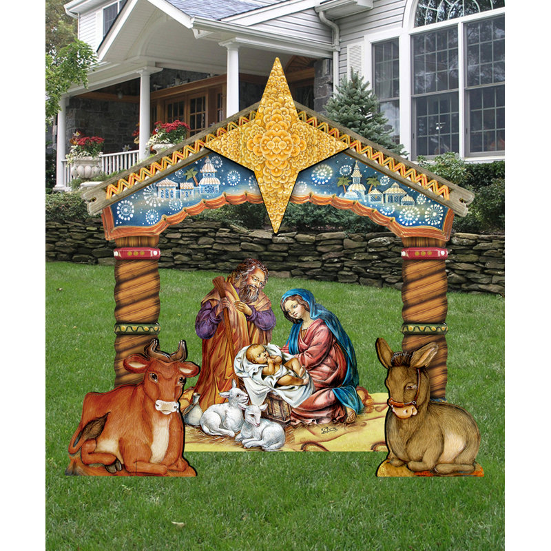Art de jardin crèche