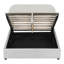 Lit plateforme tapissier Teddy
