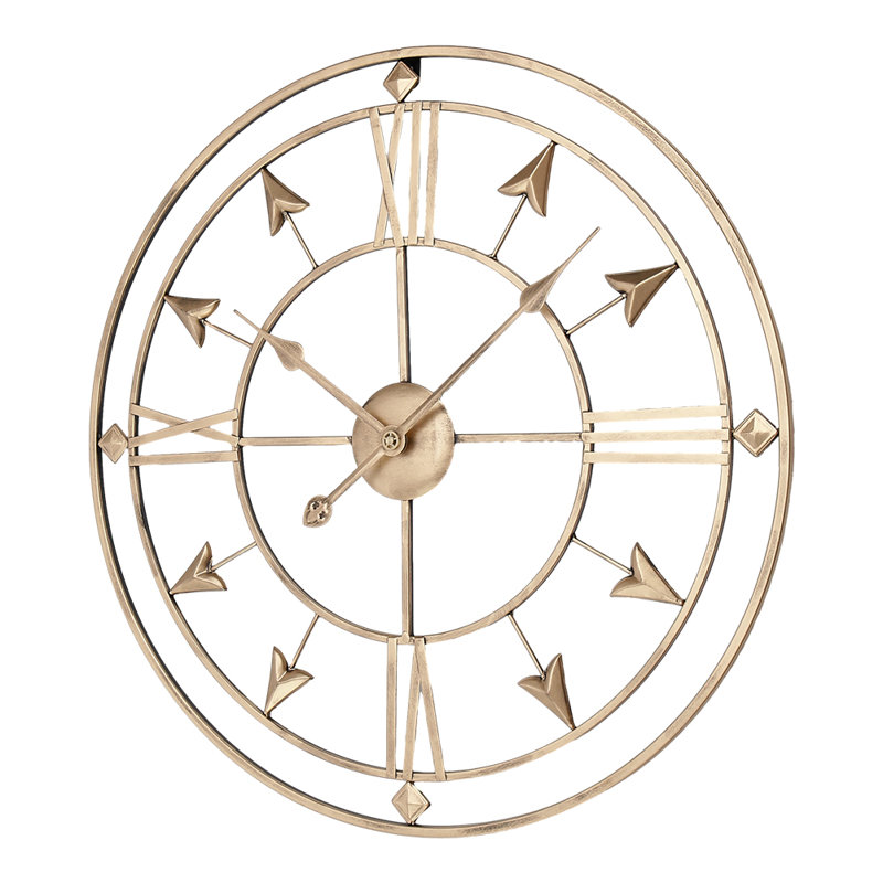 Muscoy Metal Wall Clock
