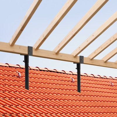 Roof Mount Brackets Roof Riser Brackets For Patio