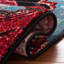 Tapis bleu / rouge Drumnasole Southwestern-798102873