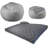 CordaRoy's Faux Fur Convertible Bean Bag Chair-87284163-87325620