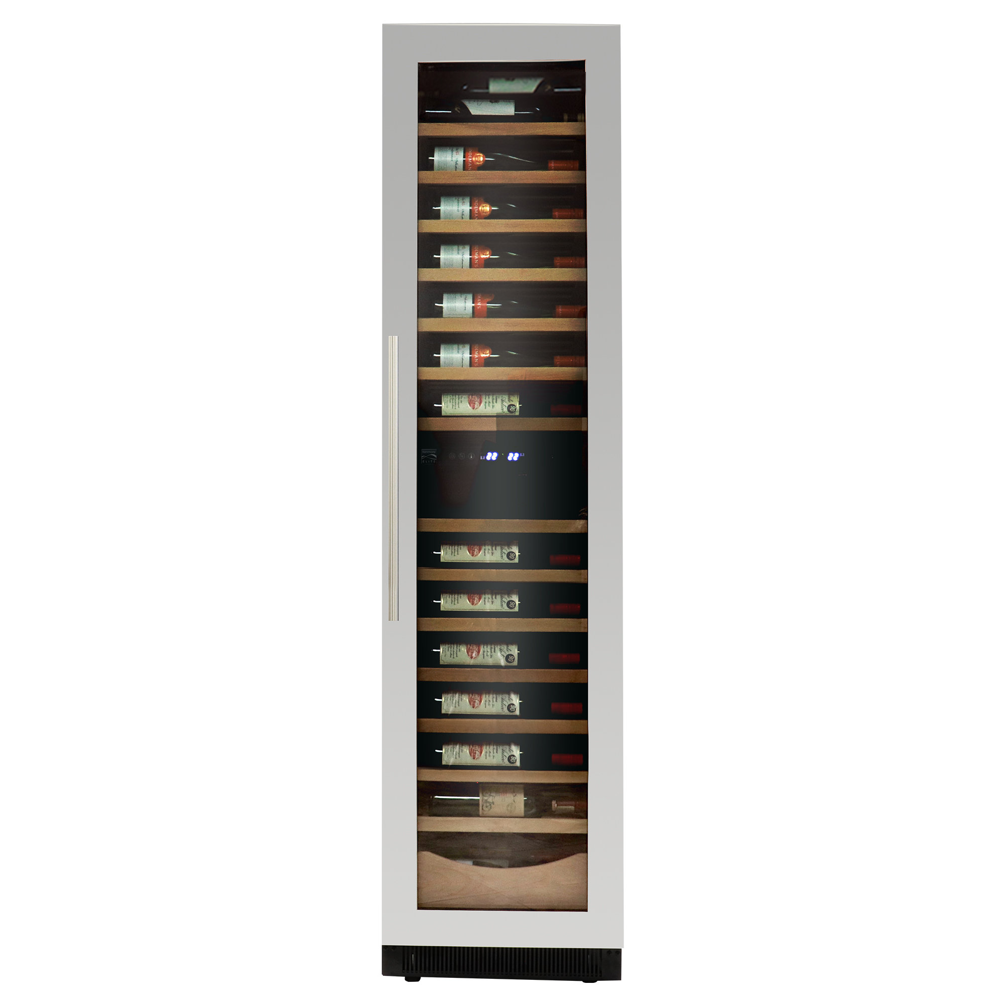 Kenmore Elite 18 Inch 111 Bottle Dual Zone Compressor Wine Fridge