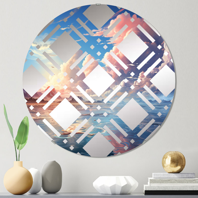 Caelix Circle Mirror, 23.6" x 23.6"