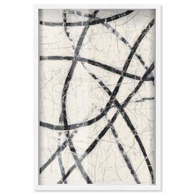 Décoration murale ligne entrelacée Intersecting Lines II par Art Remedy