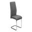 Ensemble de 2 chaises de salle à manger latérales Liam, similicuir capitonné, base en porte-à-faux-112864116-101190919