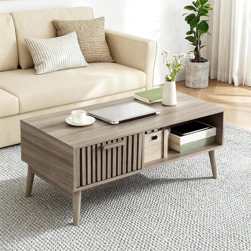 Table basse 39,4 po Mid Century