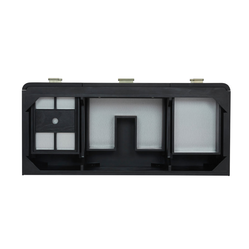 Lucian 48'' W Single Vanity, Black