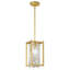 Luminaire suspendu en cristal 1 lumière Jennesa-522022485