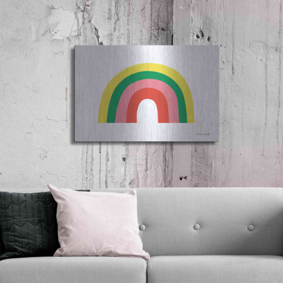 Rainbow II' by Ann Kelle Designs, Metal Wall Art