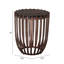Table d'appoint Kafig bronze