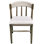 Chaise Alto à dossier brun