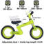 Vélo tout-petit HGD TOOMUM pour enfants de 2 à 5 ans, vert