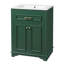 Meuble-lavabo de 24 po avec lavabo en céramique et rangement polyvalent-1097390803