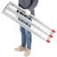 Rampe en aluminium 1500 LBS Rampes de chargement pliables pour camionnettes Lit 2 PCS