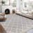 Lusko Tessa Distressed Machine Washable Area Rugs-382052597-350402476
