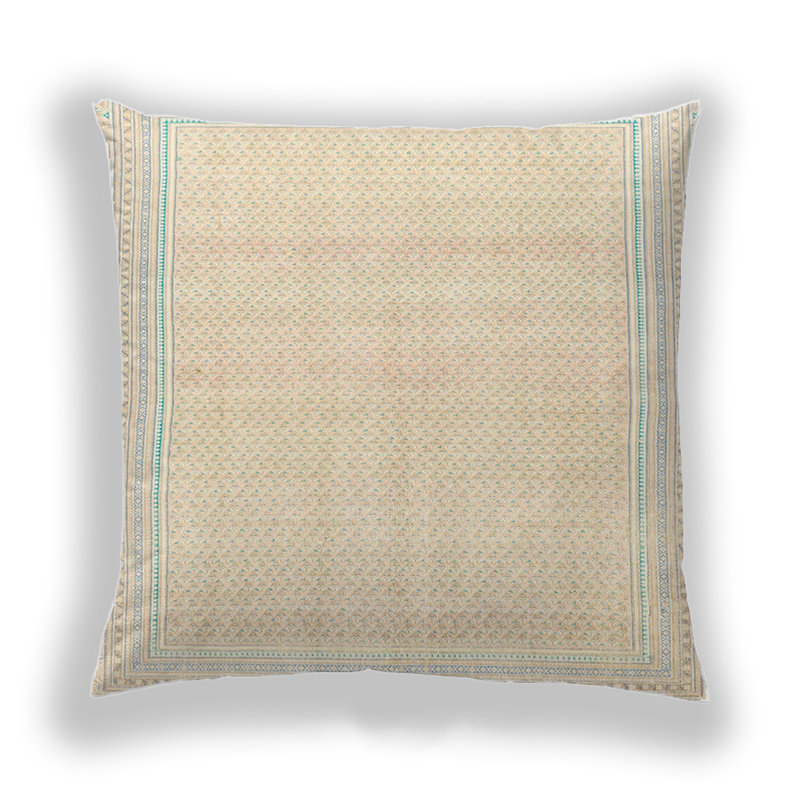 Abstract Reversible Throw Pillow, Microsuede