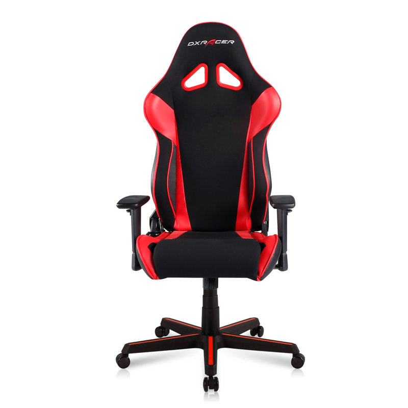 Chaise de jeu PC et de course, Rouge