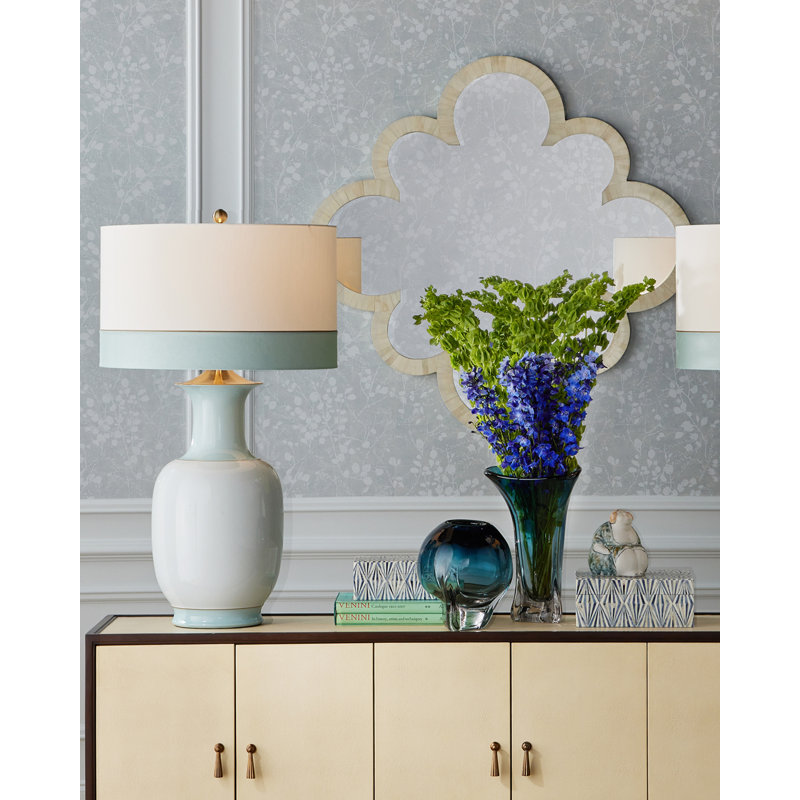 Bone Framed Wall Mirror