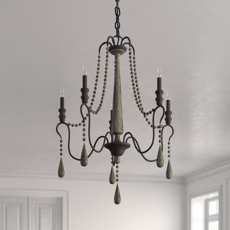 Lustre traditionnel de style bougie Kensley