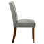 Deux chaises rembourrées pour l'intérieur, ensemble de 2 chaises d'appoint de salle à manger-845407308