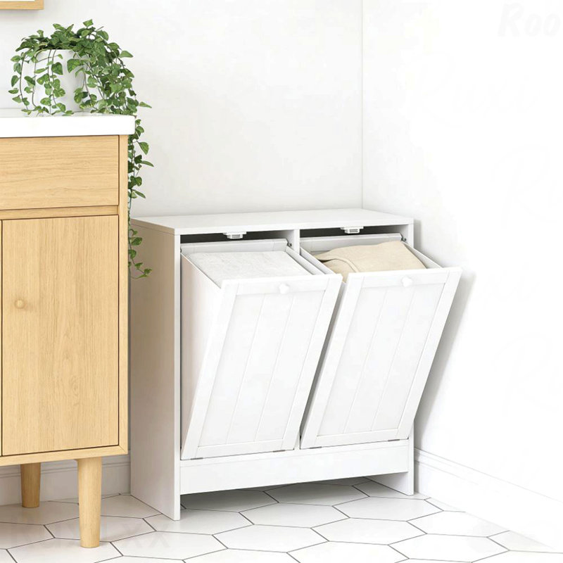 Armoire de rangement à linge dissimulée