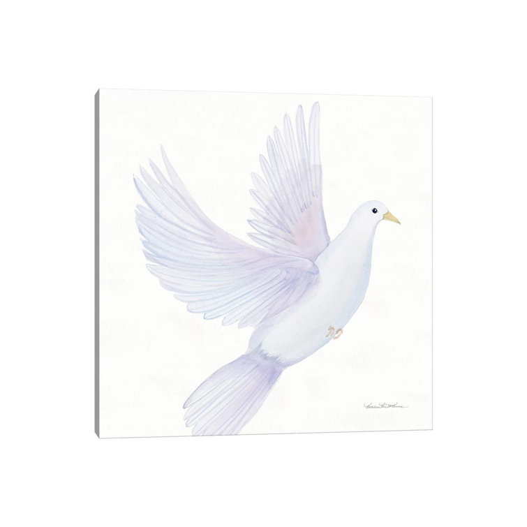 Easter Blessing Dove I by Kathleen Parr McKenna - Print on Canvas