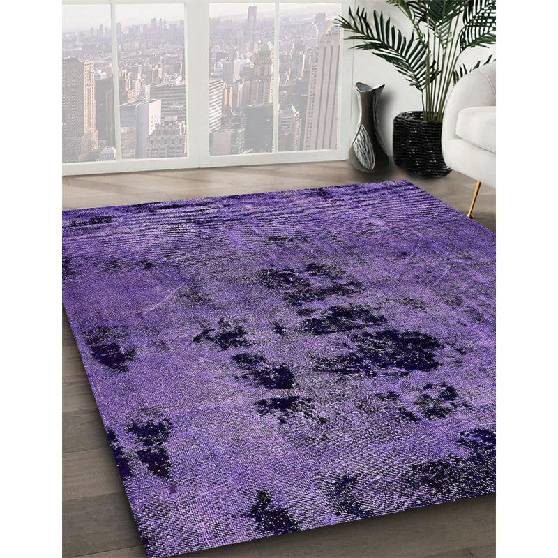 Weskan Abstract Indoor Rug, Square 3'
