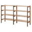 KOPENHAGEN 100cm H x 160cm W Solid Wood Standard Bookcase