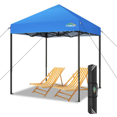 Tente de réception pliable 6,5 x 6,5 pi, imperméable, stable, commerciale et haute performance