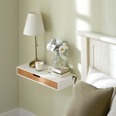 1-Shelf White Wall & Display Shelves You'll Love