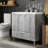 London Freestanding Standard Free Standing Single Double With Solid Surface Top