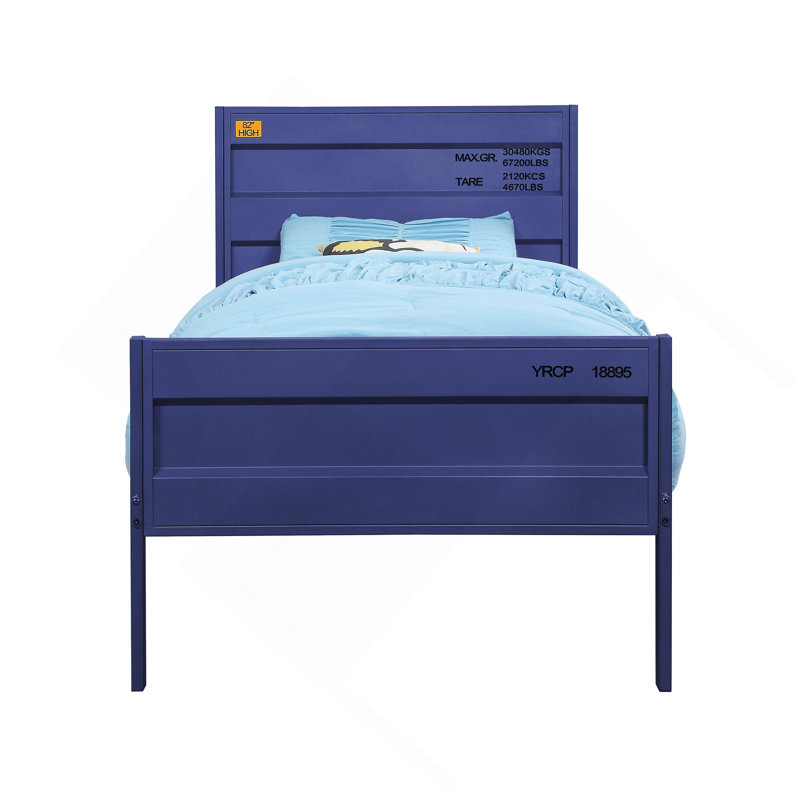 Cargo Bed, Blue, Twin