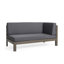 BANC D'ANGLE EN BRAVA AVEC TABLE BASSE BRAVA