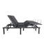 Adjustable King Size Bed Base - Snore Options, 75" Wide X 79" Deep 5" To 12" Legs, Black Metal Frame