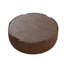Table basse d'intérieur ronde 35,63 ", table basse centrale à grain de bois moderne, robuste MGO (oxyde de magnésium) imperméable, table sans assemblage pour patio, jardin, cour arrière, salon (brun)-1498590645