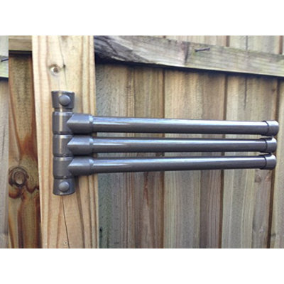 PatioPro Wall-Mount Towel Rack - 3 Bar Metallic Bronze