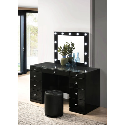 Meuble-lavabo 1 pièce 1 pièce Glam