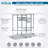 Sew Ready Foldable Hobby and Cutting Grid Table with Storage for Arts and Crafts