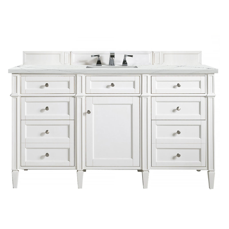 Brittany 60'' W Single Vanity, Victory Blue, Ethereal Noctis